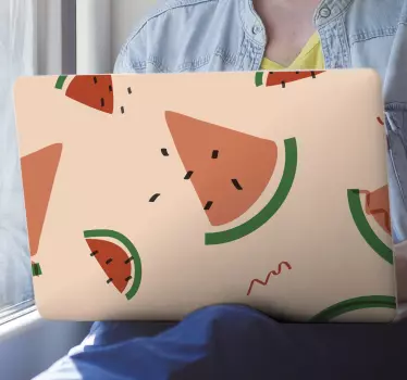Laptop skin watermelon design - TenStickers