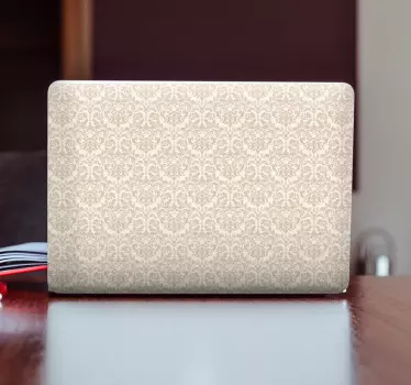 Laptop skin with detailed textured surface - TenStickers