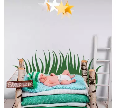 Long Grass plant decals - TenStickers