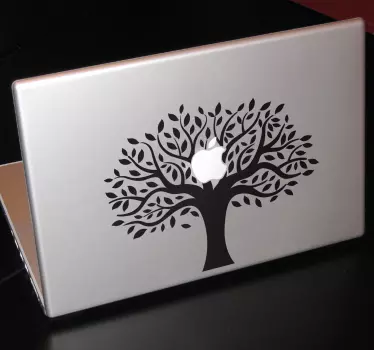 Macbook Tree Sticker - TenStickers