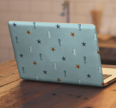 Marine style  laptop stickers - TenStickers