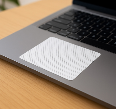 Monocolor with dots  Touchpad sticker - TenStickers