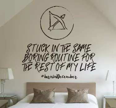 Dull Habit Quote Decal wall decal quotes - TenStickers