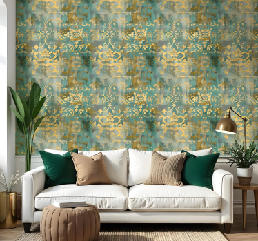 Moroccan collage  vintage wall sticker - TenStickers