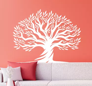 Olive tree Israel tree wall decal - TenStickers