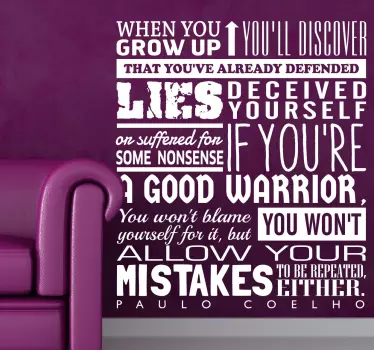 Pablo Neruda Quote Wall Sticker - TenStickers