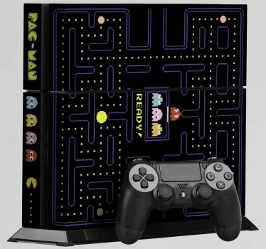 PAC-MAN PS4 Skin - TenStickers
