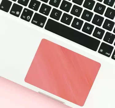 Pink Marble Laptop Sticker - TenStickers