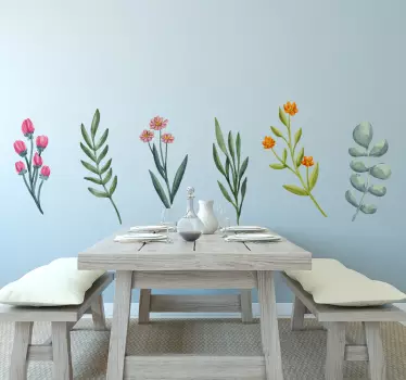 Plants Branches  plant decals - TenStickers