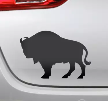 Polish bison car Decal - TenStickers
