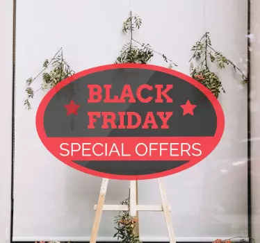 Promotional Event Sign sales sticker - TenStickers