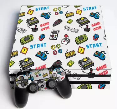 Ps4 skin arcade controller bundle - TenStickers