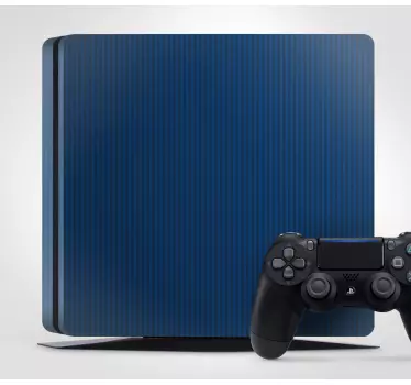 Ps4 skin blue stripe cover - TenStickers