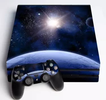 Ps4 skin cosmic universe view - TenStickers