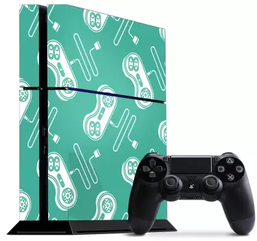 Ps4 skin gamer control design - TenStickers