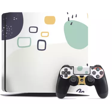 Ps4 skin geometric designs - TenStickers