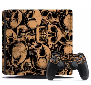 Ps4 skin skull collection - TenStickers