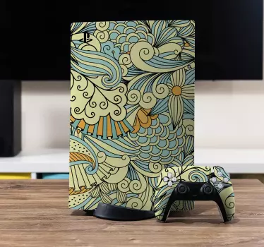 Ps4 skin whimsical nature designs - TenStickers