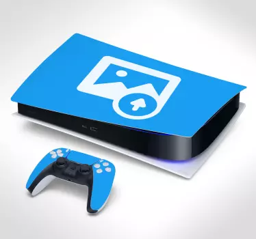 PS5 personalizable Playstation 5 stickers - TenStickers