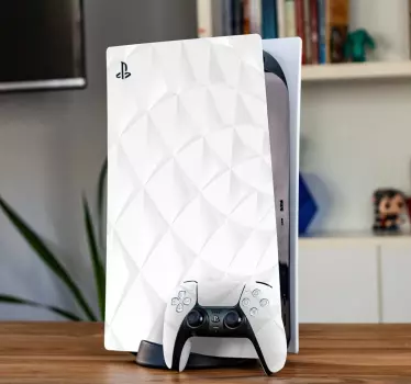 Ps5 skin with 3d textured design - TenStickers