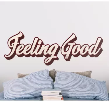 Quote sticker motivational text design - TenStickers