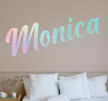 Quote sticker personalized name design - TenStickers