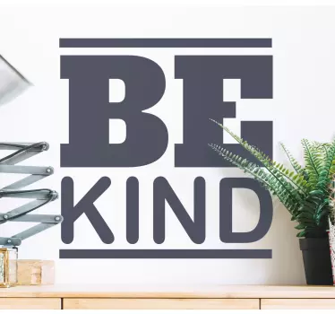 Quote sticker show compassion - TenStickers