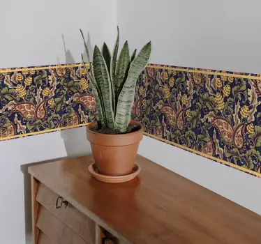 Realistic Paisley Illustration  decoration wall decal - TenStickers