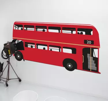 Red London Bus - TenStickers