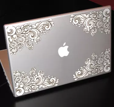 Renaissance Corners Laptop Sticker - TenStickers