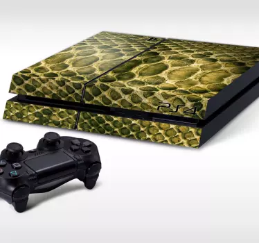Golden reptile skin texture ps4 skin - TenStickers