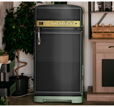 Rock guitar amplifier fridge sticker - TenStickers
