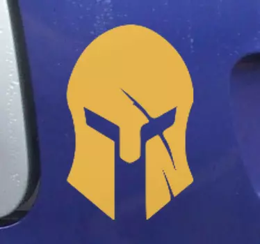 Roman helmet design Motorcycle stickers - TenStickers