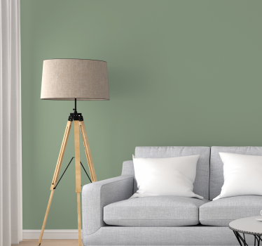 Sage green plain vinyl sticker - TenStickers