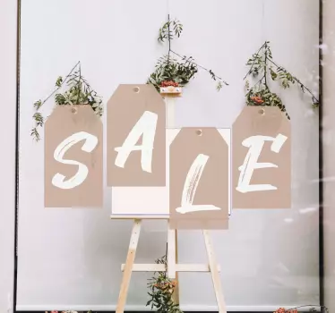 Sales suspended labels sales sticker - TenStickers