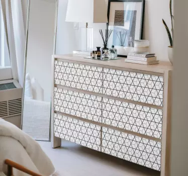 Scandinavian motifs furniture decal - TenStickers