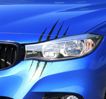 Scratches for headlights car sticker - TenStickers