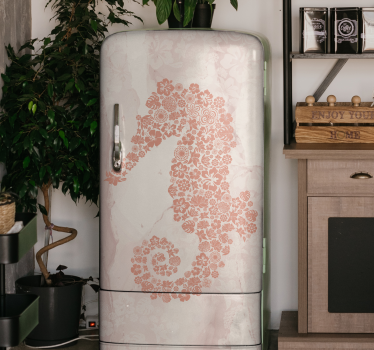 Seahorse for fridge fridge decals - TenStickers