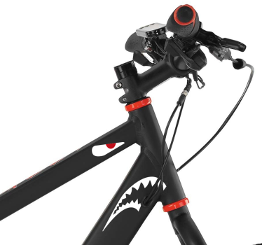 Shark Bicycle Stickers - TenStickers