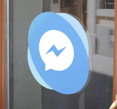 Shop window sticker communication icon - TenStickers