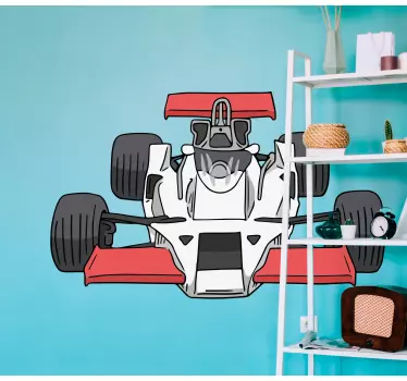 Silverstone Marlboro vintage retro wall sticker - TenStickers