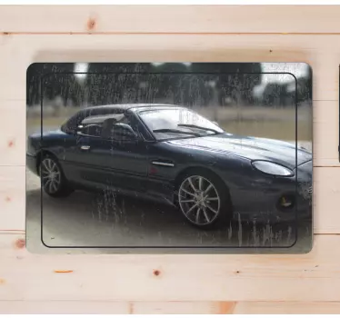 Sleek sports car laptop skin - TenStickers