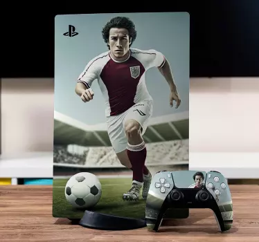 Soccer Player football sticker - TenStickers