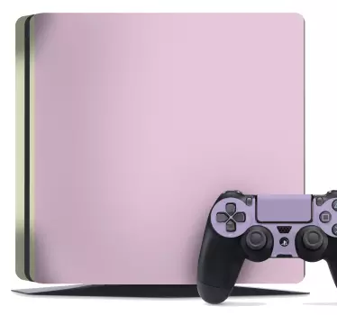 Solid pastel colours Playstation 4 decal - TenStickers
