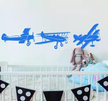 Spitfires wall decal - TenStickers