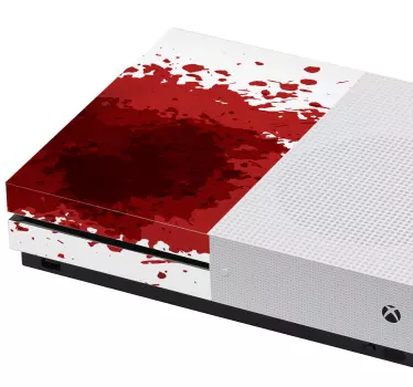 Splashes of blood xbox sticker - TenStickers