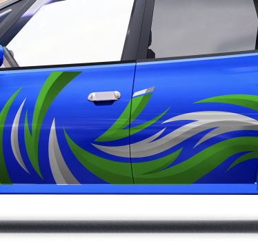 Sport car wrap Car Decal - TenStickers