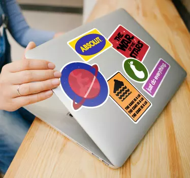 Laptop stickers pack - TenStickers