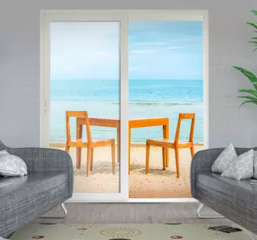 Terrace Trickster visual effects wall decal - TenStickers