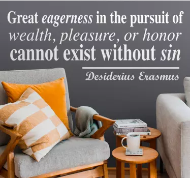 The Great humanist book quote wall sticker - TenStickers